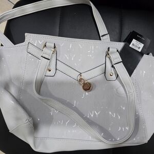 Jones new York satchel Makenzie color oyster mushroom BAG